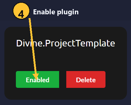 Enabled local plugin